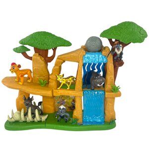 Disney Lion Guard Defend the Pride Lands Playset Kids Toy 6 Figures Kion Bunga